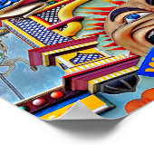 Luna Park, alleen voor de vlinder Poster (Hoek)