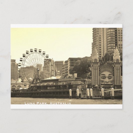Luna Park Briefkaart (Voorkant)