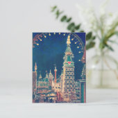 Luna Park Coney Island Briefkaart (Staand voorkant)