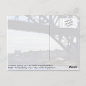 Luna Park Sydney Harbor Bridge Australië Briefkaar Briefkaart (Achterkant)