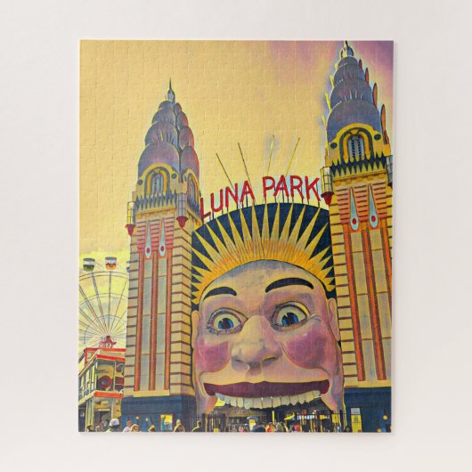 Luna Park Sydney Puzzle Legpuzzel (Verticaal)