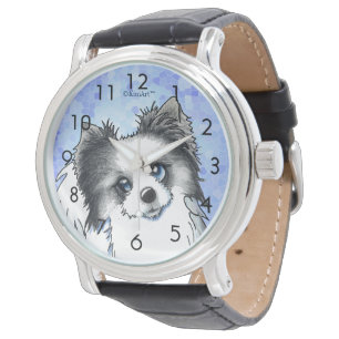 Luna Portrait KiniArt Horloge