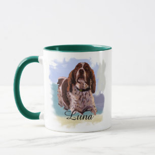 “Luna” – Portret van een hond - Personaliseer de j Mok