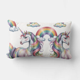 Luna Regenboog's Magische Verjaardag Kussen