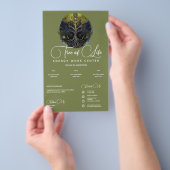 Luna Rising | Boom des Levens Flyer (Hand)