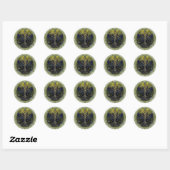 Luna Rising | Boom des Levens Ronde Sticker (Vel)