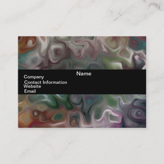 luna sky 44.2 abstracte "MOdern art" Visitekaartje (Voorkant)