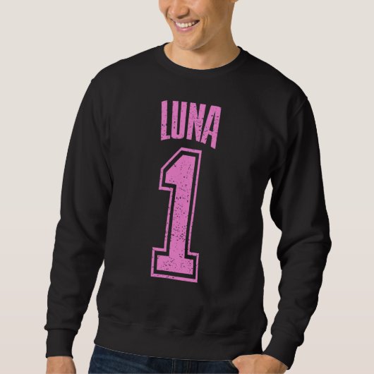 Luna Supporter Number 1 Biggest Fan Trui (Voorkant)