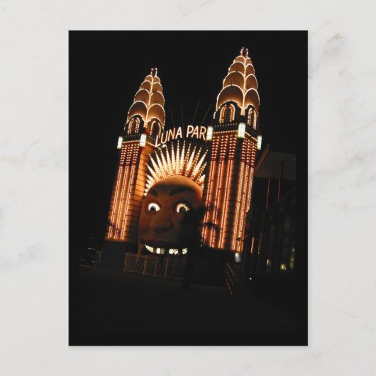 luna sydney briefkaart (Voorkant)