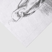 Luna Tissuepapier (Detail)