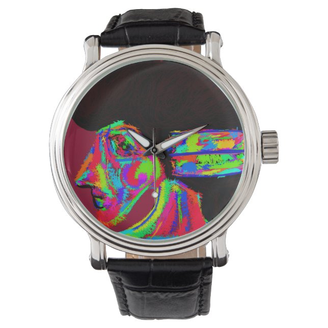 Luna weerwolfvrouw horloge (Voorkant)