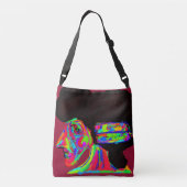 Luna Wolfwoman  Crossbody Tas (Achterkant)