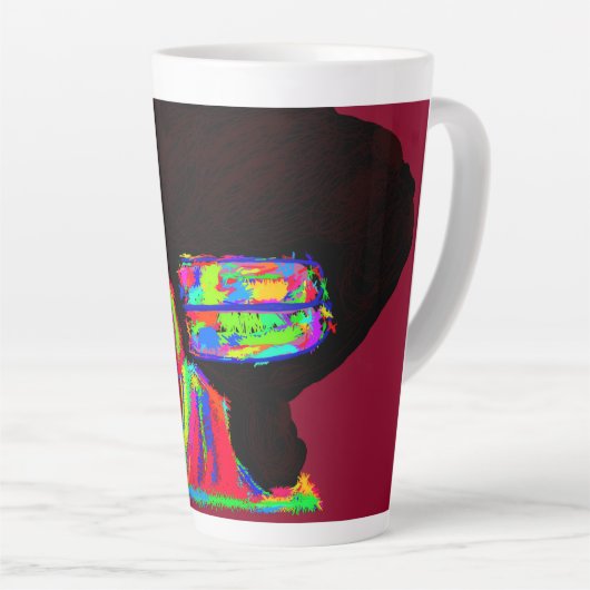 Luna Wolfwoman Latte Mok (Rechterhoek)