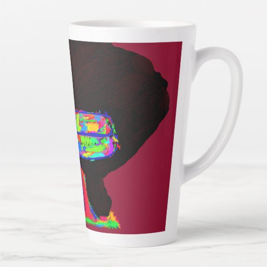 Luna Wolfwoman Latte Mok (Rechts)