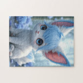 Lunabu in the Blue Blossom Forest Jigsaw Puzzle Legpuzzel (Horizontaal)