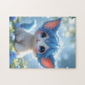 Lunabu in the Blue Meadow Jigsaw Puzzle Legpuzzel (Horizontaal)