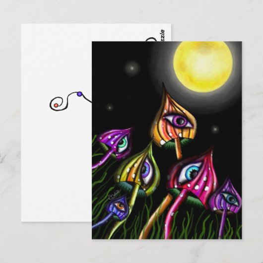 Lunacy Briefkaart (Voorkant / Achterkant)