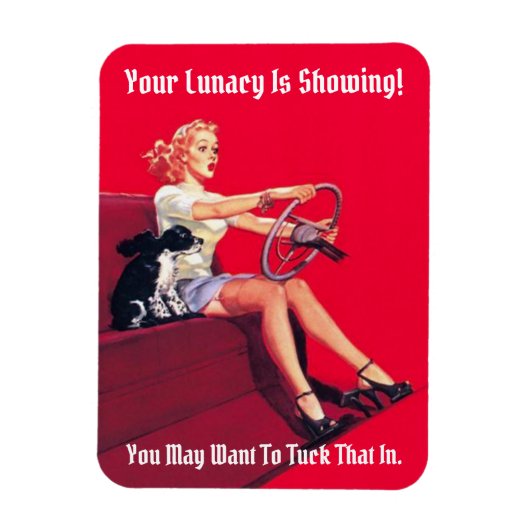 Lunacy  Pin-Up Magnet Magneet (Verticaal)