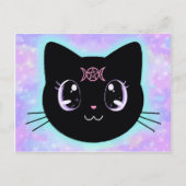 Lunair Kat Briefkaart (Voorkant)