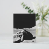 Lunair oppervlak briefkaart (Staand voorkant)