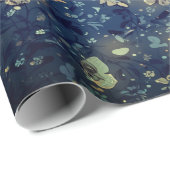 Lunaire Gloed Hemelse Maan  Cadeaupapier (Rol Hoek)