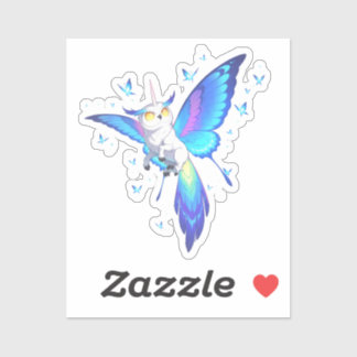 Lunalith, la Mariposa de los Astros Sticker