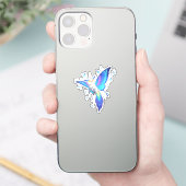 Lunalith, la Mariposa de los Astros Sticker (Telefoon)