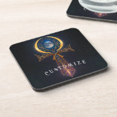 Lunar Ankh Bier Onderzetter (Linkerzijde)