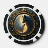 Lunar Balance – Where Shadows Embrace the Light.  Poker Chips (Achterkant)