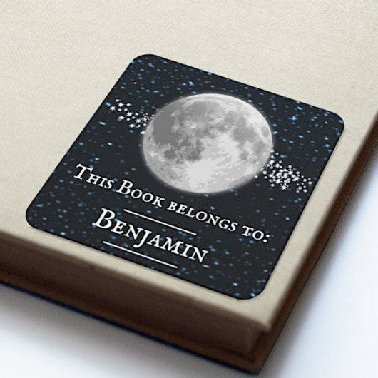 Lunar Book Sticker