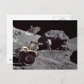 Lunar Boulder Briefkaart (Voorkant / Achterkant)