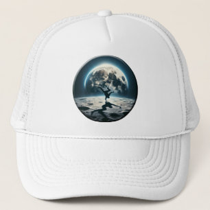 Lunar Breakdance - Straatstijl in de ruimte Trucker Pet