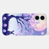Lunar Bunny Night Case-Mate iPhone Case (Achterkant (horizontaal))