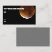 Lunar Cal Visitekaartje (Voorkant / Achterkant)