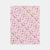 Lunar Cat Bunny Star Blanket Fleece Deken (Voorkant)