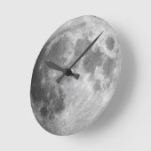 Lunar Clock Ronde Klok (Hoek)