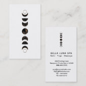 ** Lunar Cosmic Moon Phases Universe Shaman Visitekaartje (Voorkant / Achterkant)