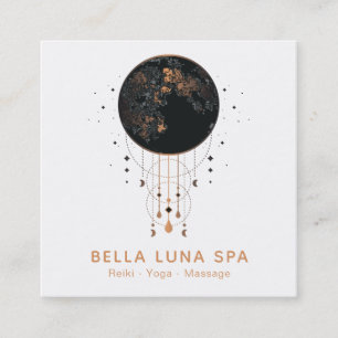 *~* Lunar Cosmic Moon Shaman Universe Vierkante Visitekaartje