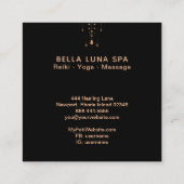 *~* Lunar Cosmic Moon Universe Shaman Moons Vierkante Visitekaartje (Achterkant)