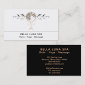 *~* Lunar Cosmos Moon Moons Universe Shaman Visitekaartje (Voorkant / Achterkant)