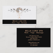 *~* Lunar Cosmos Moon Phases Universe Shaman Visitekaartje (Voorkant / Achterkant)