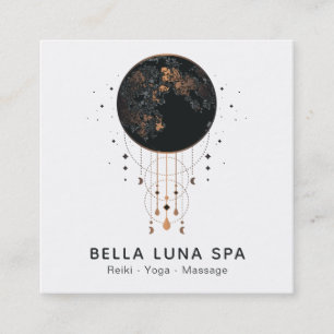 *~* Lunar Cosmos Moon Shaman Universe Vierkante Visitekaartje