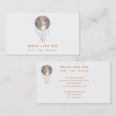 *~* Lunar Cosmos Moon Universe Shaman Visitekaartje (Voorkant / Achterkant)