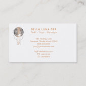 *~* Lunar Cosmos Moon Universe Shaman Visitekaartje (Achterkant)