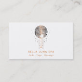 *~* Lunar Cosmos Moon Universe Shaman Visitekaartje (Voorkant)