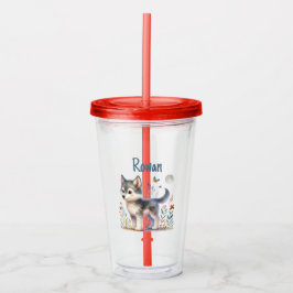 Lunar Cub - Baby Wolf Tumbler Acryl Drinkbeker