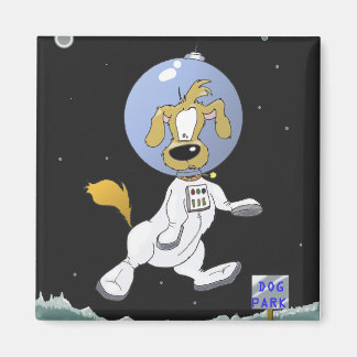 Lunar Dog Park Magneet