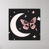 Lunar Dreams & Butterfly Nights Canvas Afdruk (Voorkant)