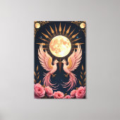 Lunar Dreams: etherische kosmische wanddecoratie (Voorkant)