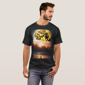 Lunar Dreamscape Moonlit Magic Chasing Moonbeams T-shirt (Voorkant volledig)